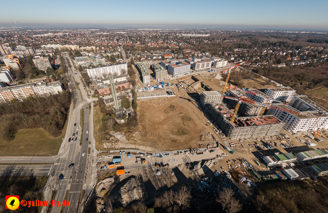 15.02.2023 - Baustell Alexisquartier und Pandion Verde aus der Luft